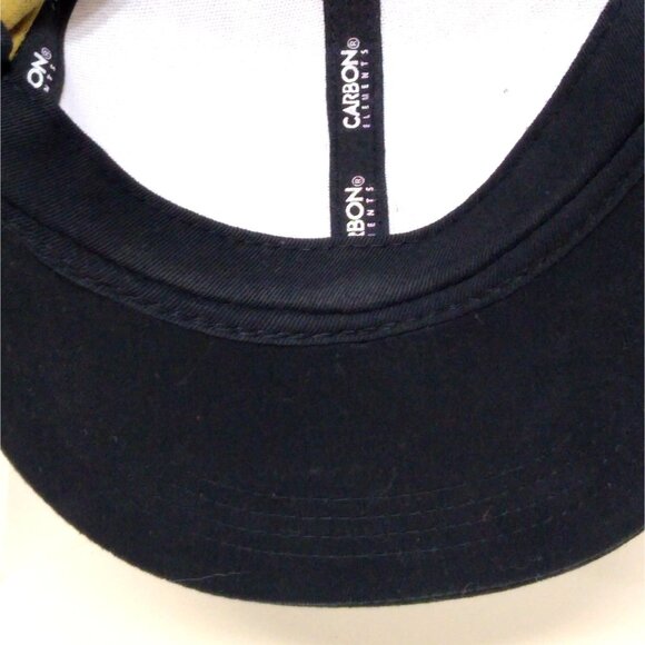 Carbon Elements Camo Snapback Hat "Vibes" Embroidery Adjustable Urban Streetwear - Picture 5 of 10